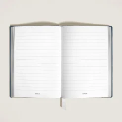 Medium Notebook in Corteccia Leather, Lined Pages