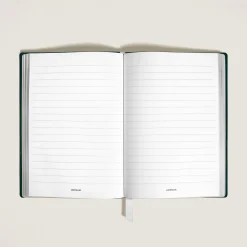 Medium Notebook in Corteccia Leather, Lined Pages