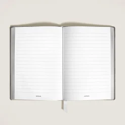 Medium Notebook in Corteccia Leather, Lined Pages