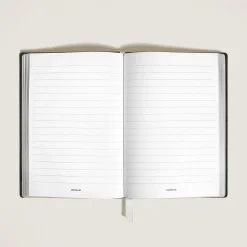 Medium Notebook in Corteccia Leather, Lined Pages