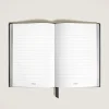 Medium Notebook in Extreme Leather, Lined Pages