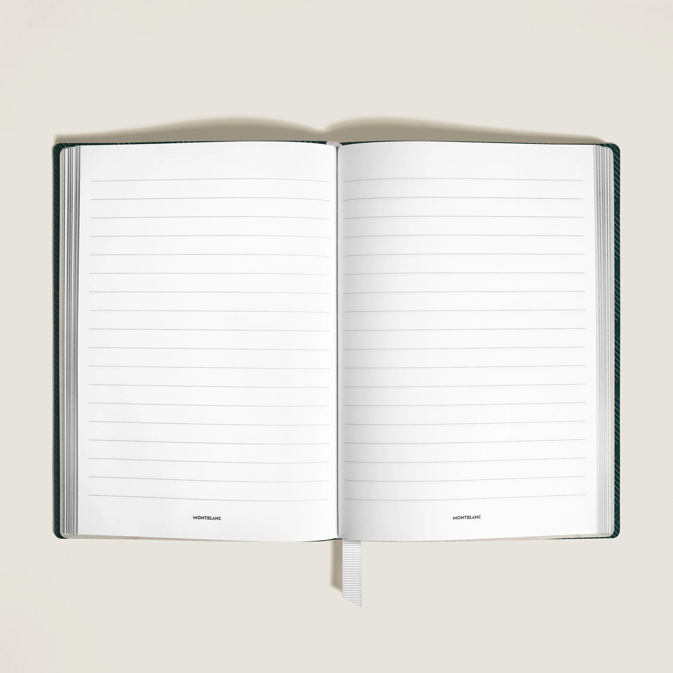 Medium Notebook in Extreme Leather, Lined Pages
