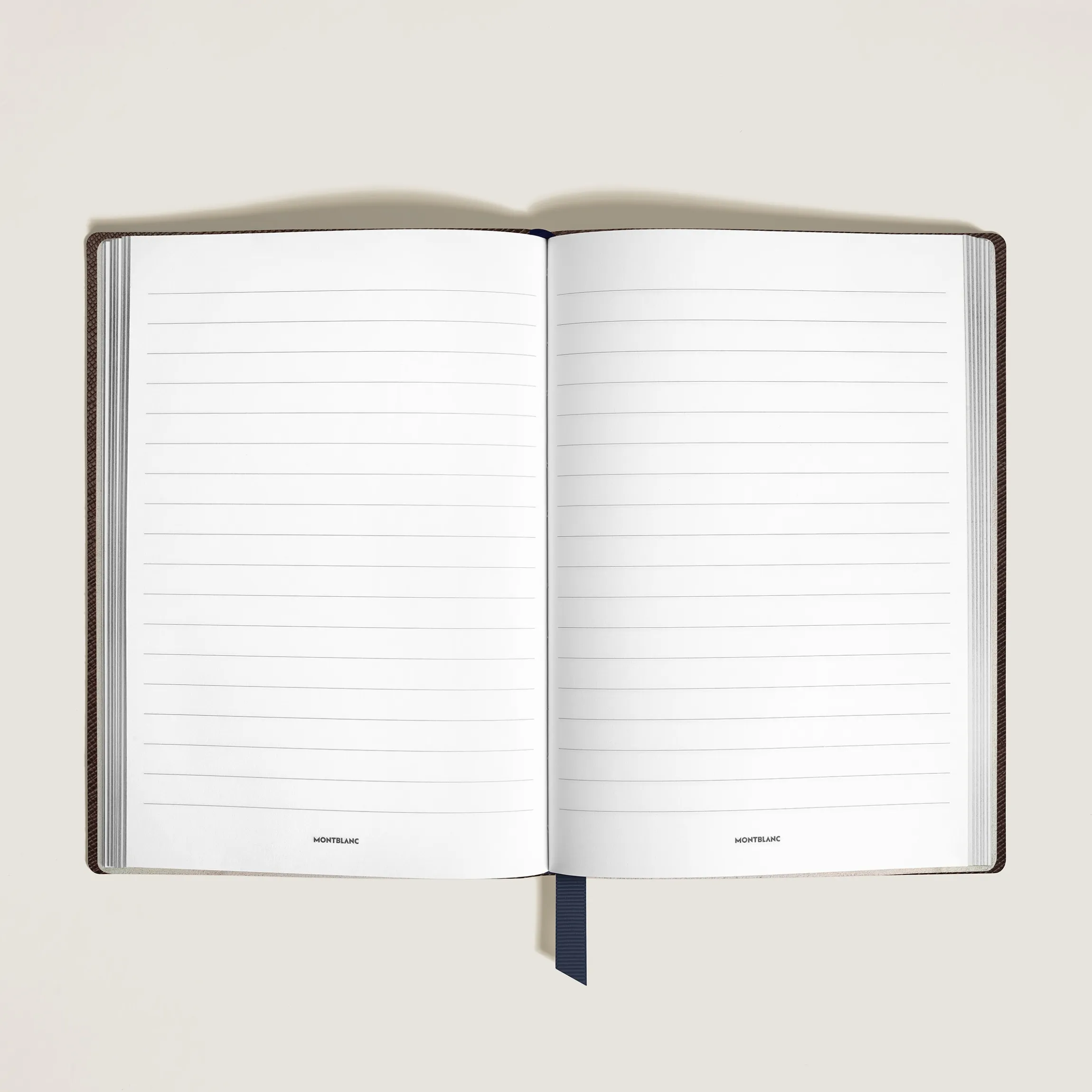 Medium Notebook in Extreme Leather, Lined Pages
