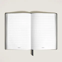 Medium Notebook in Grain Leather, Lined Pages