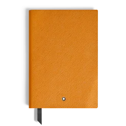 Medium Notebook in Sartorial Leather, Lined Pages