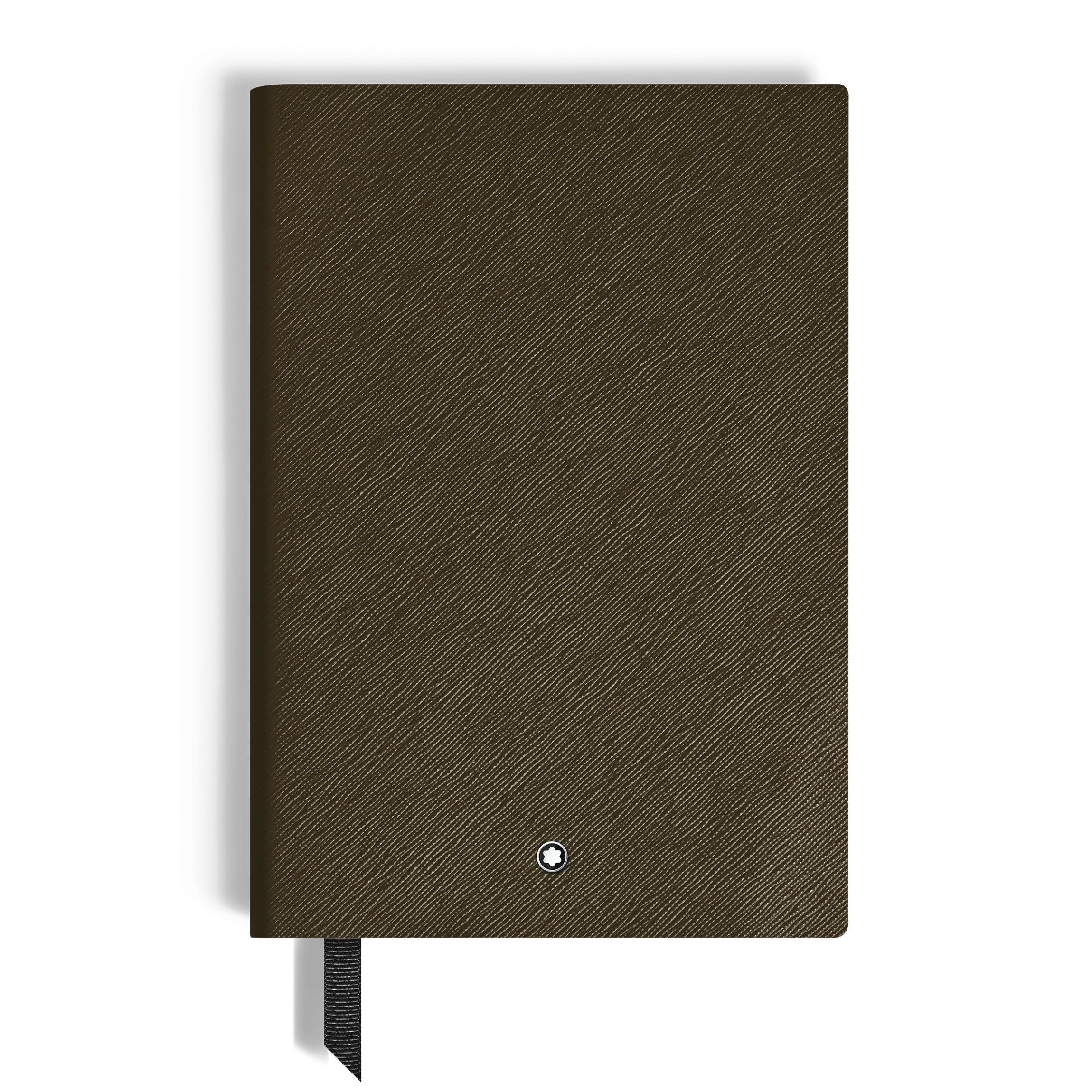 Medium Notebook in Sartorial Leather, Lined Pages