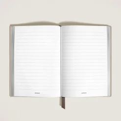 Medium Notebook in Soft Leather, Lined Pages