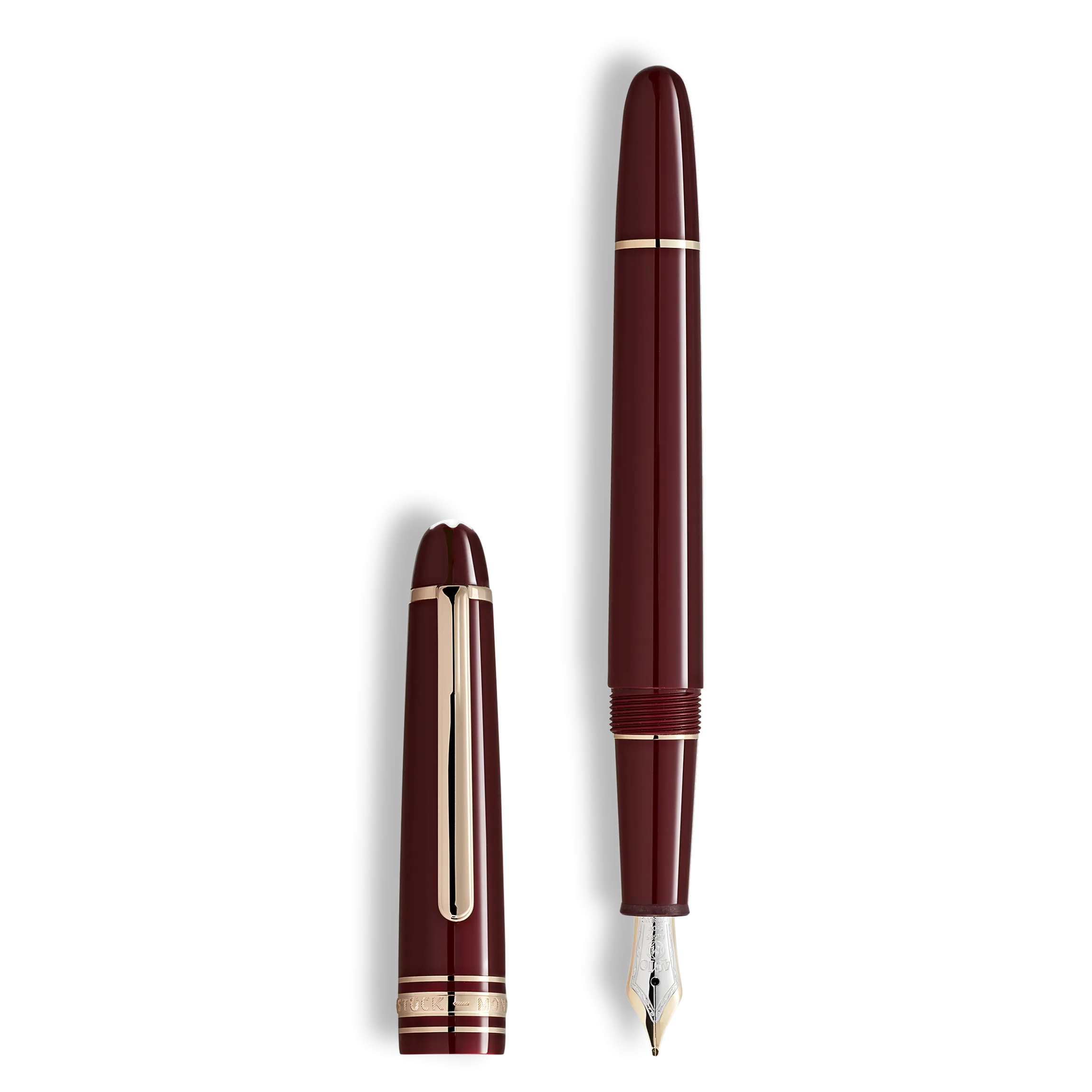 Meisterstück Burgundy Red Fountain Pen