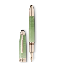 Meisterstück Calligraphy Solitaire Celadon Dégradé Fountain Pen Curved Nib