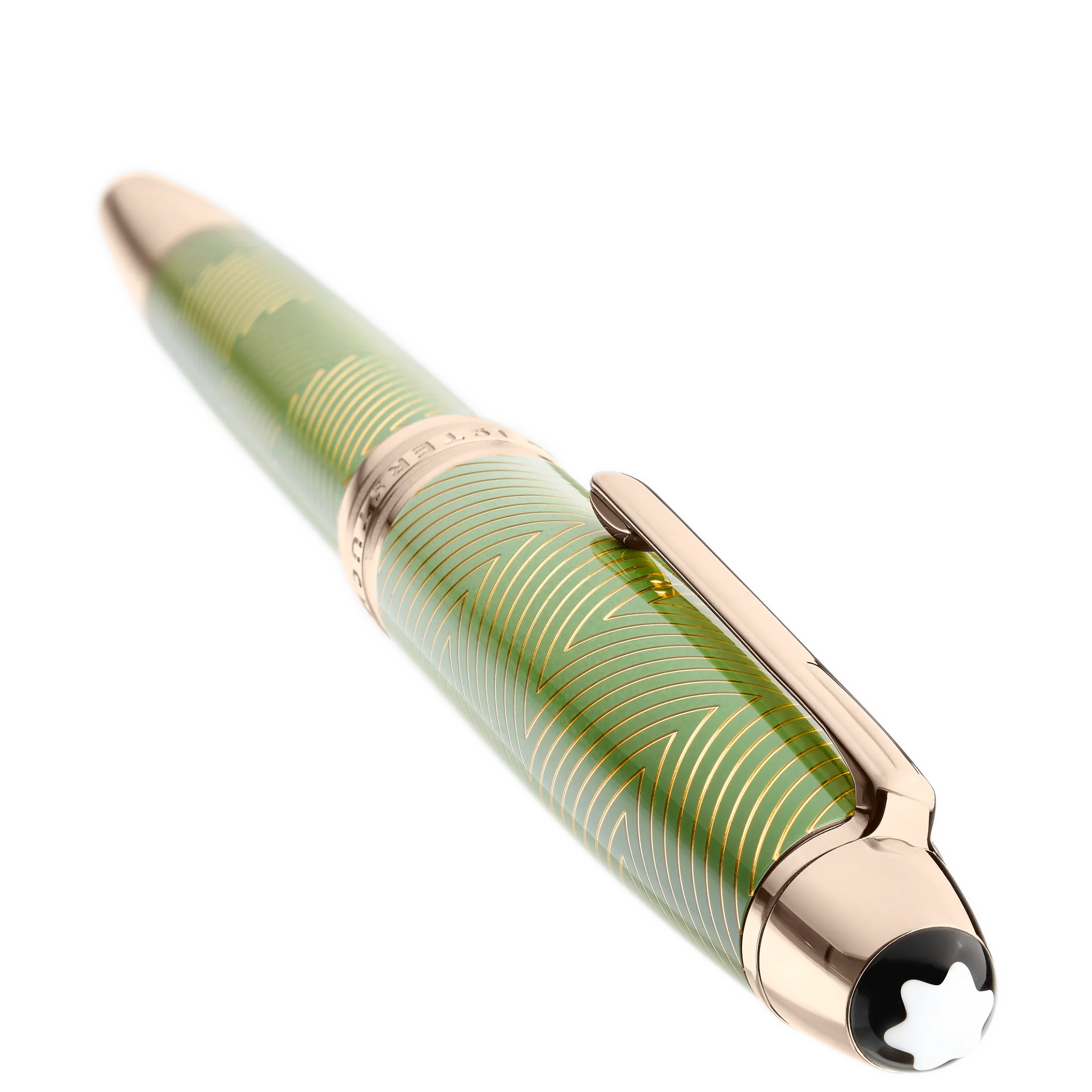 Meisterstück Calligraphy Solitaire Celadon Dégradé Fountain Pen Curved Nib