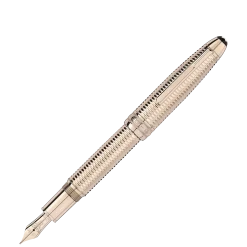 Meisterstück Geometry Solitaire Signature Gold Fountain Pen