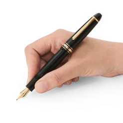 Meisterstück Gold-Coated LeGrand Calligraphy Fountain Pen Flexible Nib