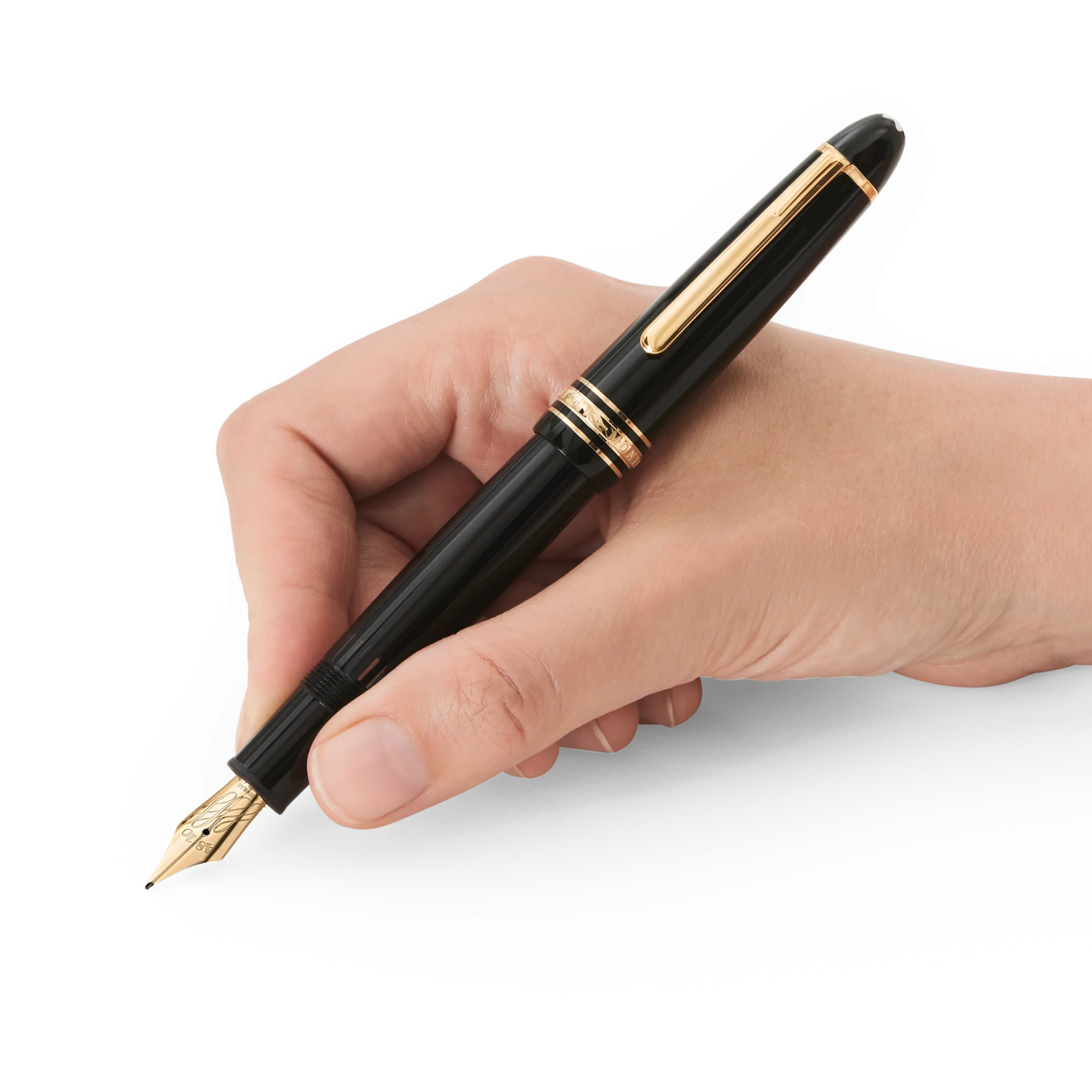 Meisterstück Gold-Coated LeGrand Calligraphy Fountain Pen Flexible Nib