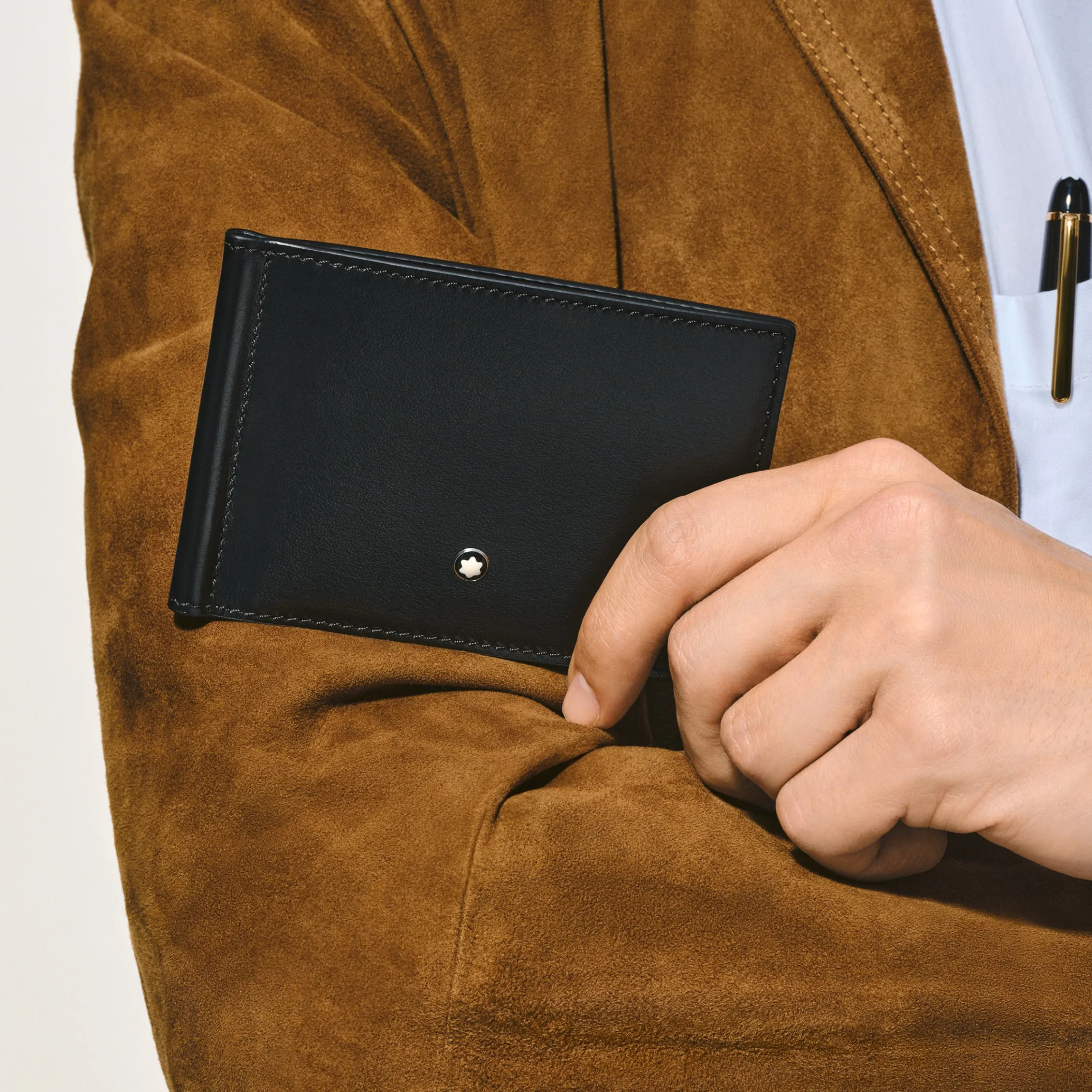 Meisterstück wallet 6cc with money clip
