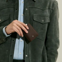 Mini Wallet 4cc in Sartorial Leather