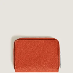 Mini Wallet 2cc with Zip in Sartorial Leather