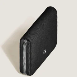 Mini Wallet 2cc with Zip in Sartorial Leather
