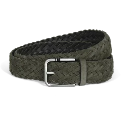 35 mm Belt in Suede with Square Meisterstück Buckle XL