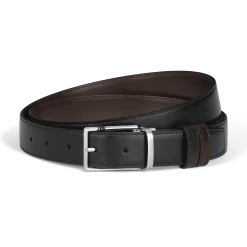 30 mm Reversible Belt in Leather with Rectangular Meisterstück Buckle