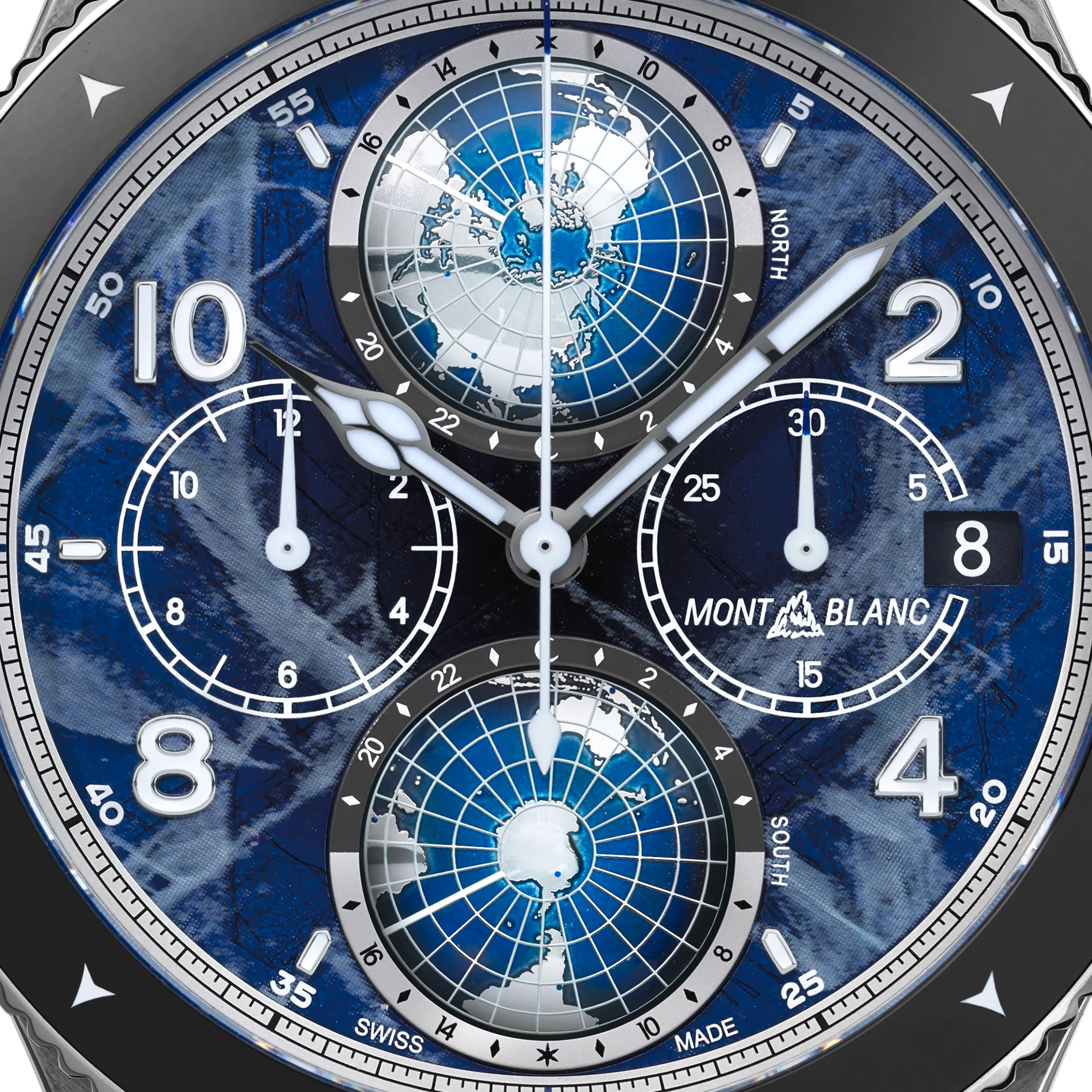 Montblanc 1858 Geosphere Chronograph 0 Oxygen Limited Edition - 290 pieces