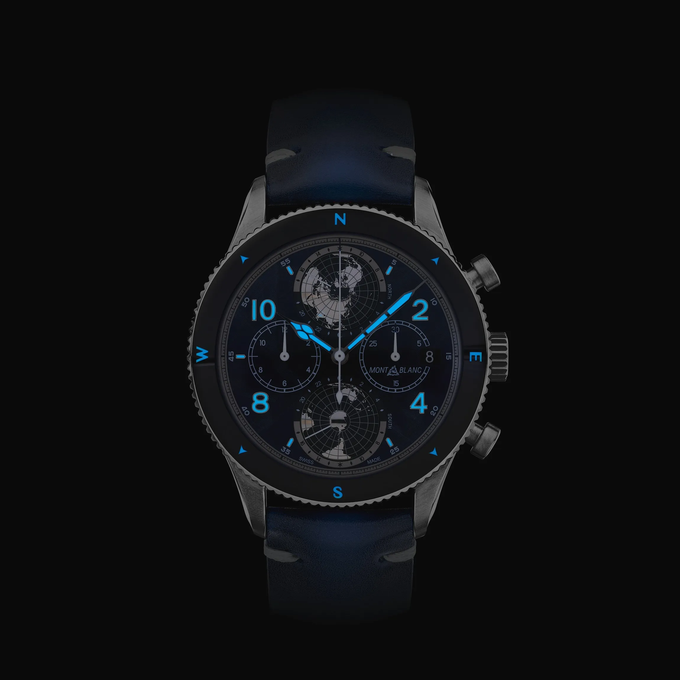 Montblanc 1858 Geosphere Chronograph 0 Oxygen Limited Edition - 290 pieces