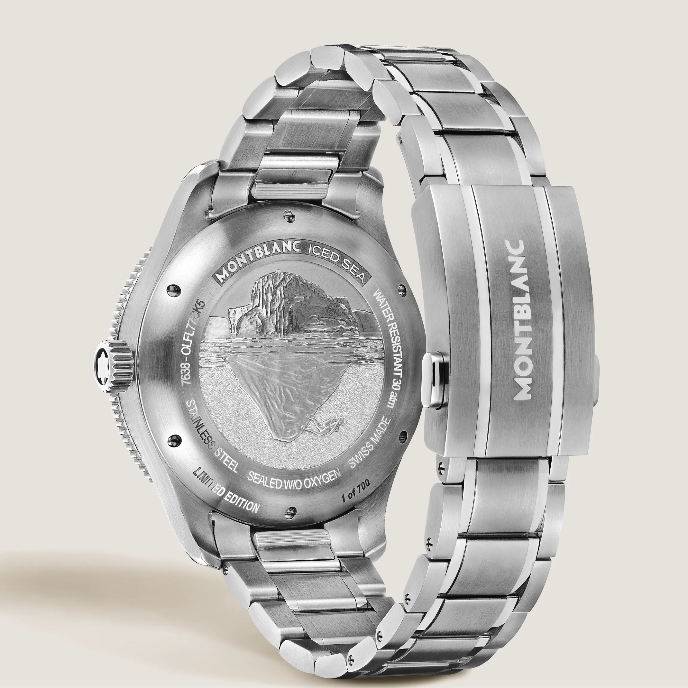 Montblanc Iced Sea Automatic Date 0 Oxygen Limited Edition - 700 Pieces