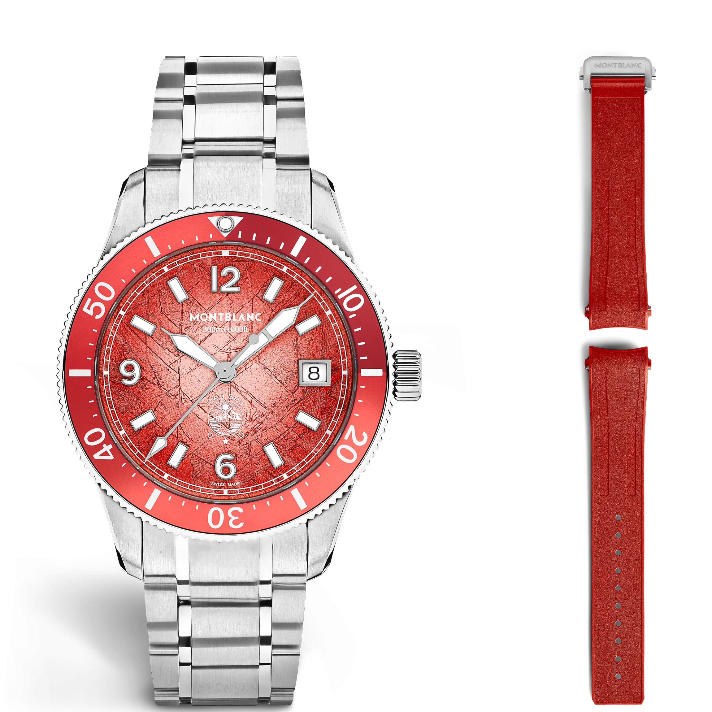 Montblanc Iced Sea Automatic Date 0 Oxygen Limited Edition - 300 Pieces