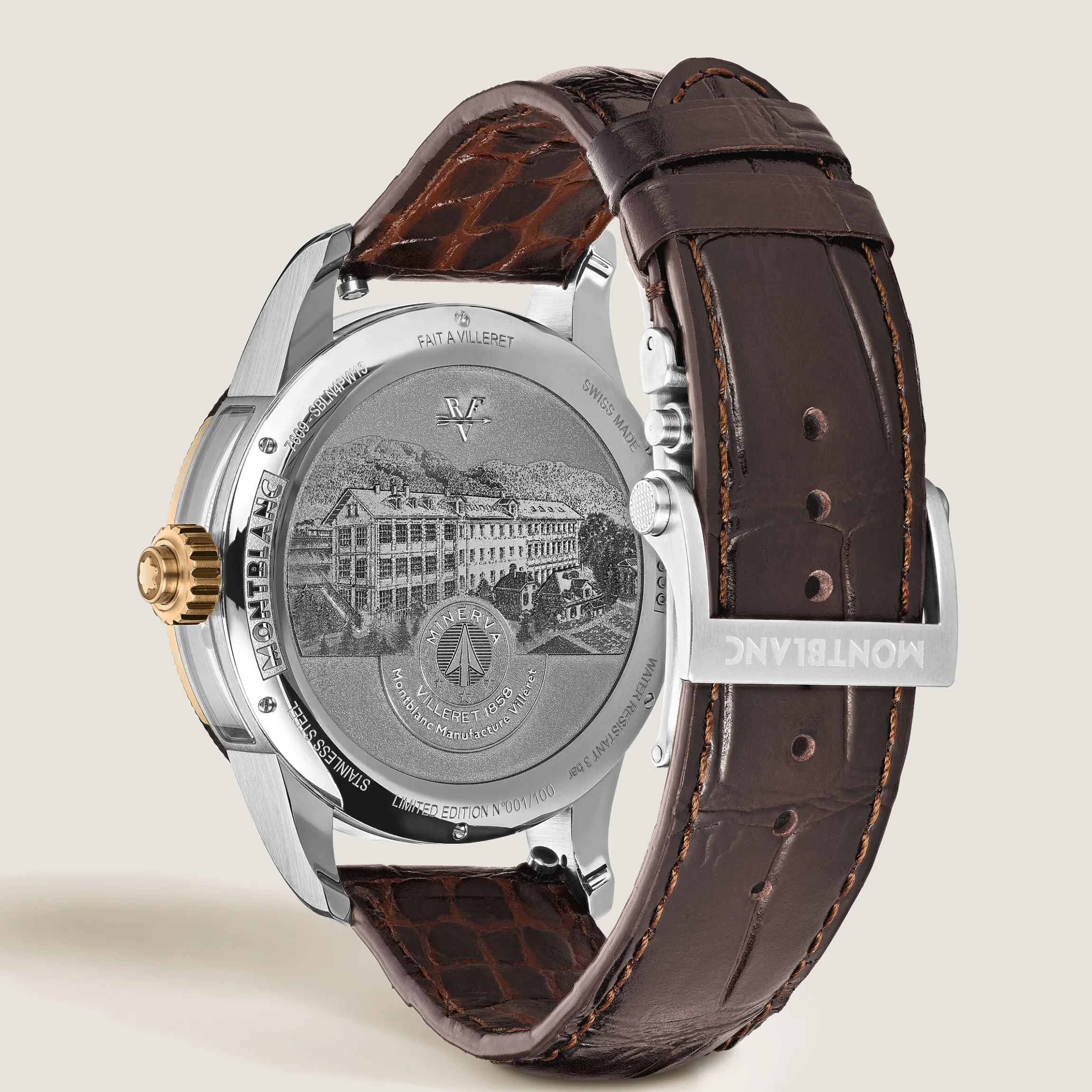 Montblanc 1858 The Unveiled Minerva Chronograph Limited Edition - 100 pieces