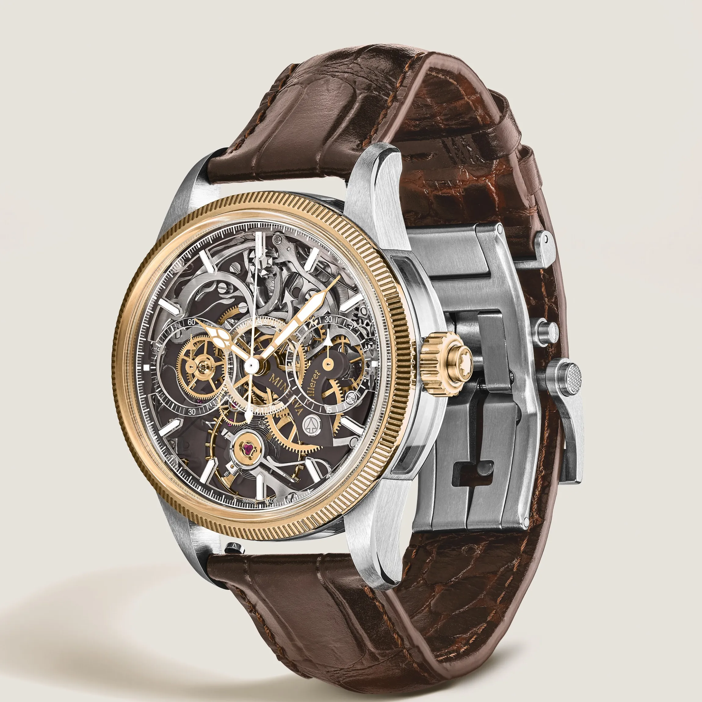 Montblanc 1858 The Unveiled Minerva Chronograph Limited Edition - 100 pieces