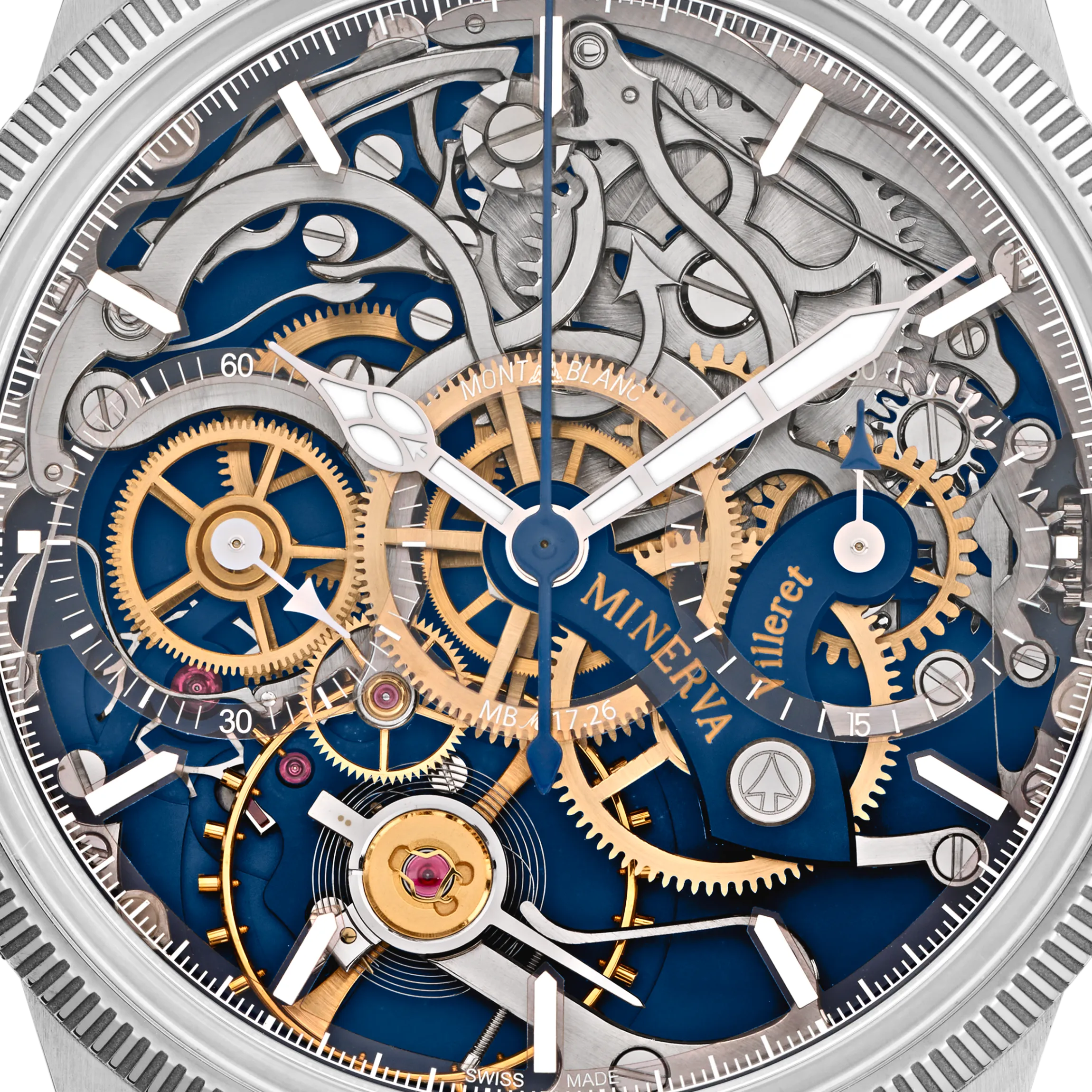Montblanc 1858 The Unveiled Minerva Chronograph Limited Edition - 100 pieces