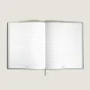 Notebook Large, Saffiano Leather, British Green - Lined Pages