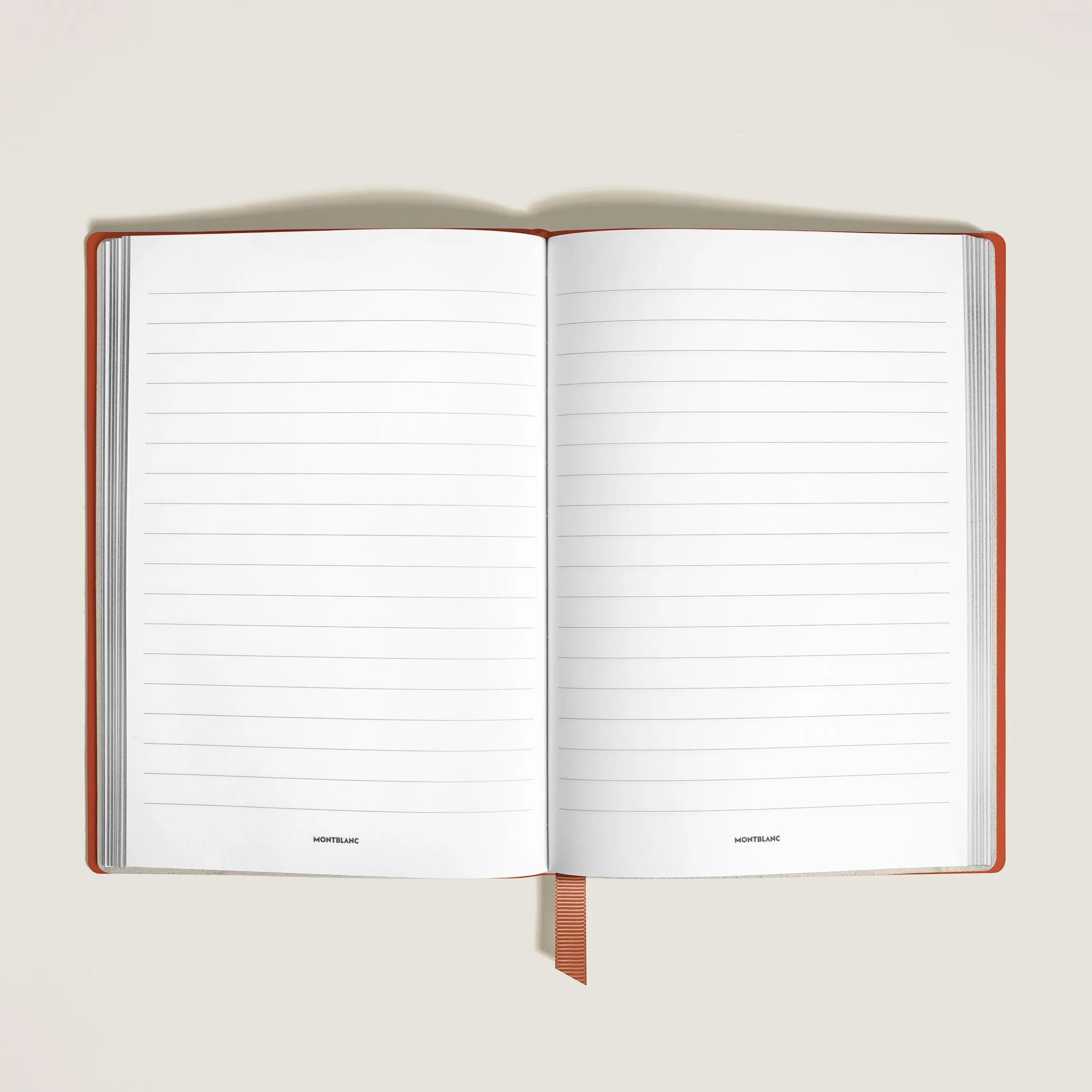 Notebook Medium, Cayenne Leather, Burgundy, Lined Pages