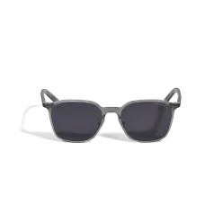 Oval Acetate Grey Frame Sunglasses