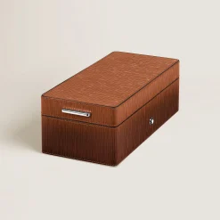 Pen Box in Corteccia Sfumato Leather