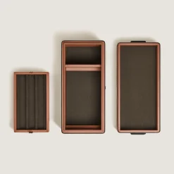 Pen Box in Corteccia Sfumato Leather
