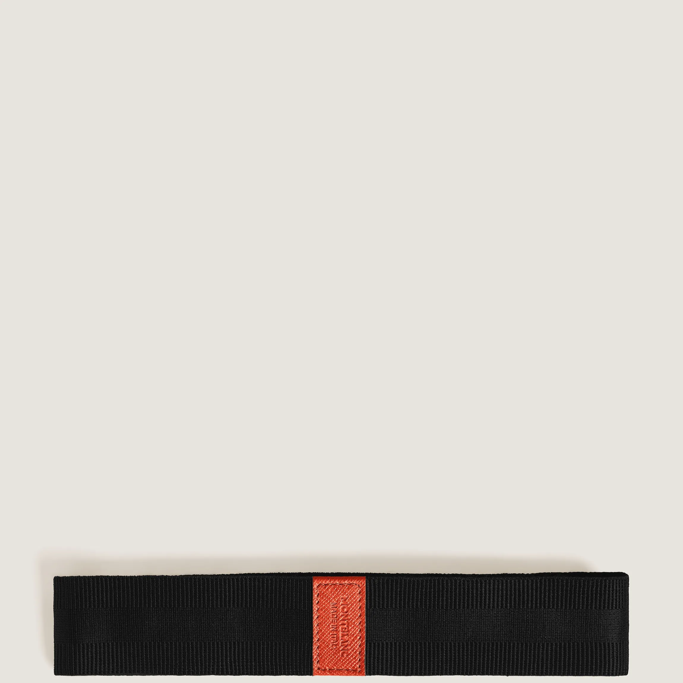 1-Pen Loop with Elastic Band in Sartorial Leather