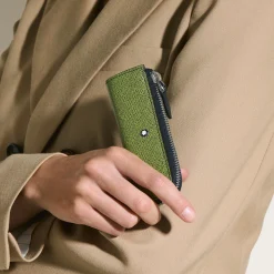 1-Pen Pouch Heritage Rouge Et Noir Baby in Sartorial Leather