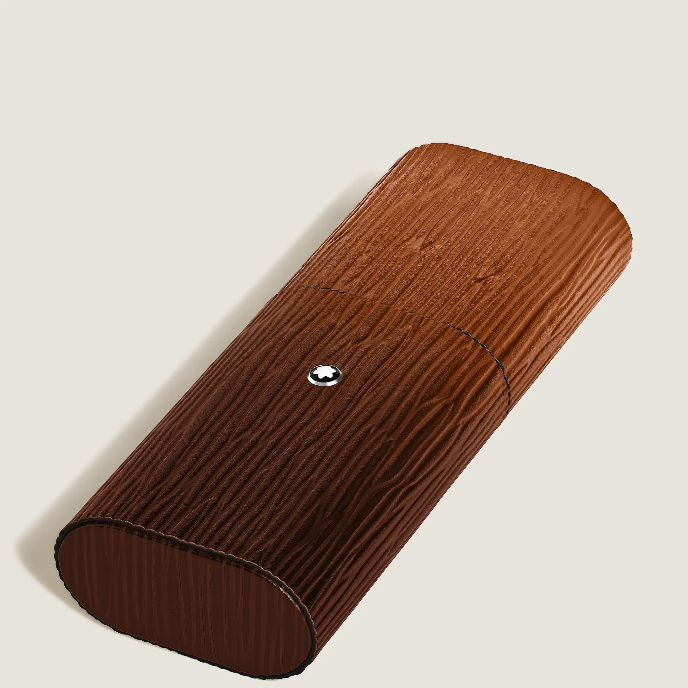 2-Pen Pouch in Corteccia Sfumato Leather