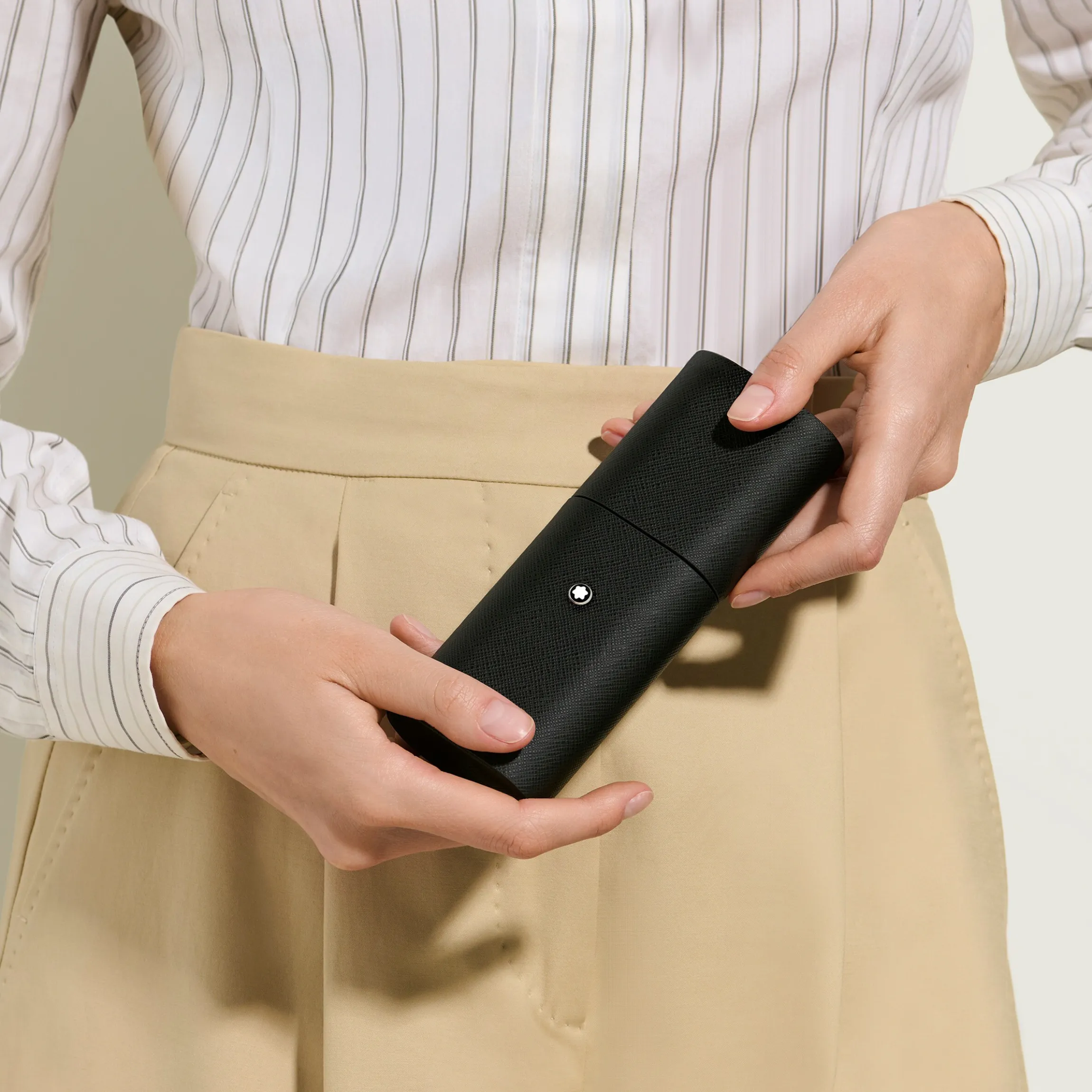 2-Pen Pouch in Sartorial Leather