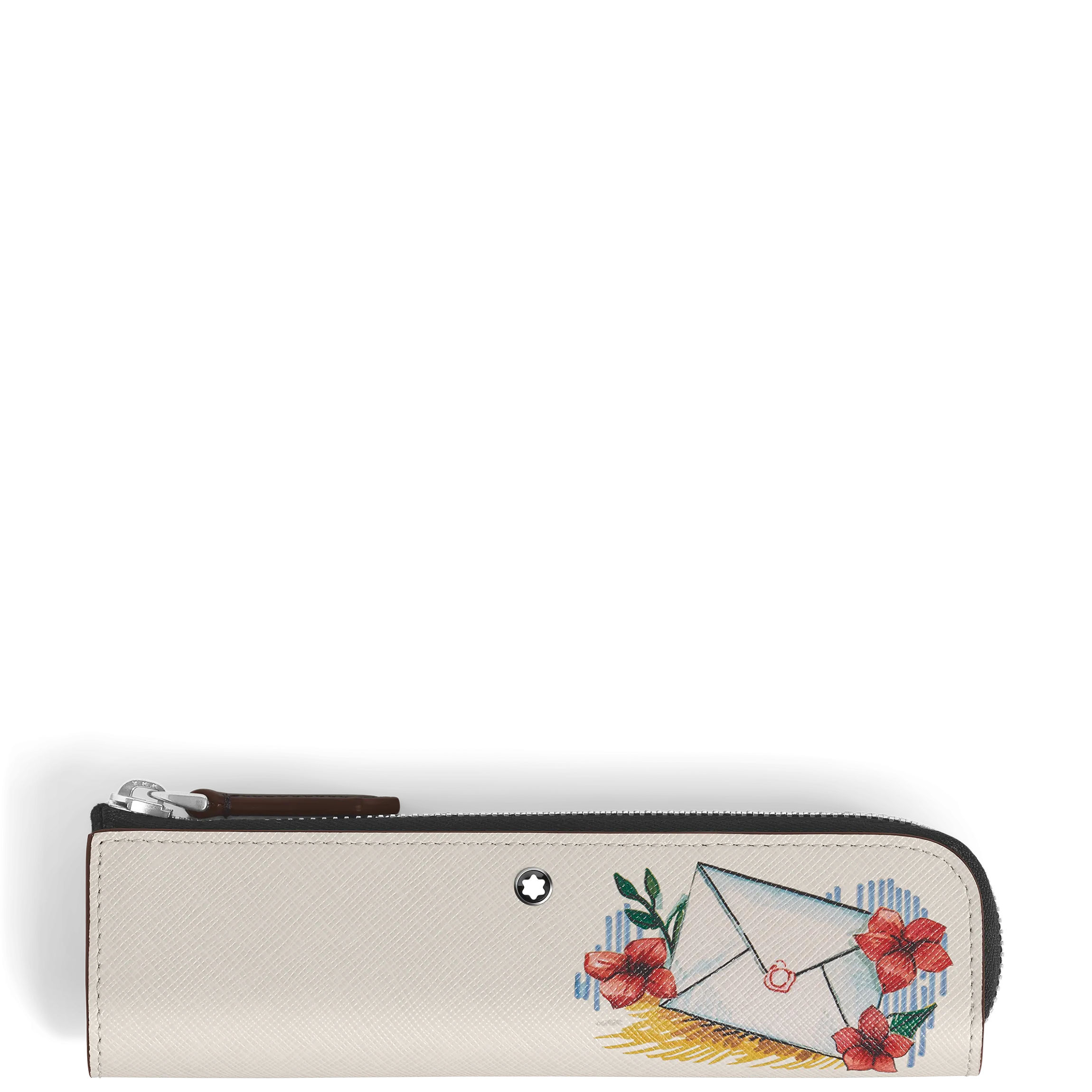 1 Pen Pouch with zip in Sartorial Leather