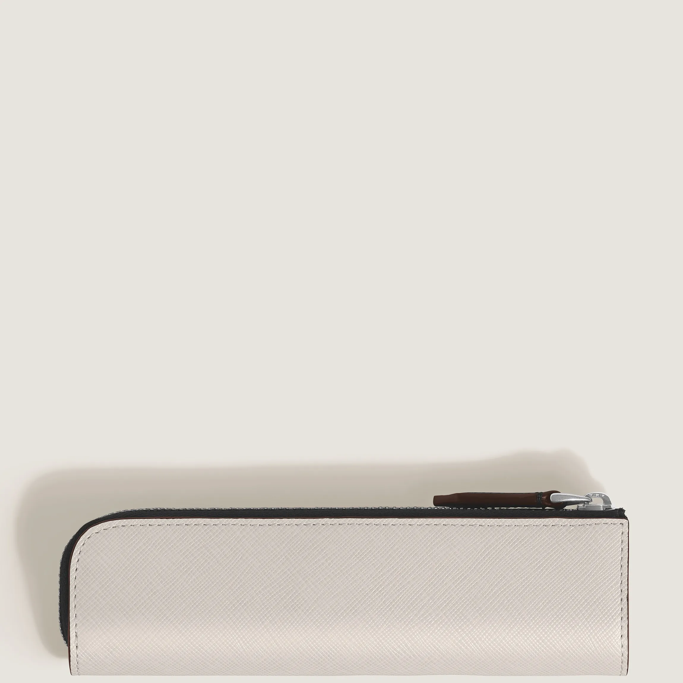 1 Pen Pouch with zip in Sartorial Leather