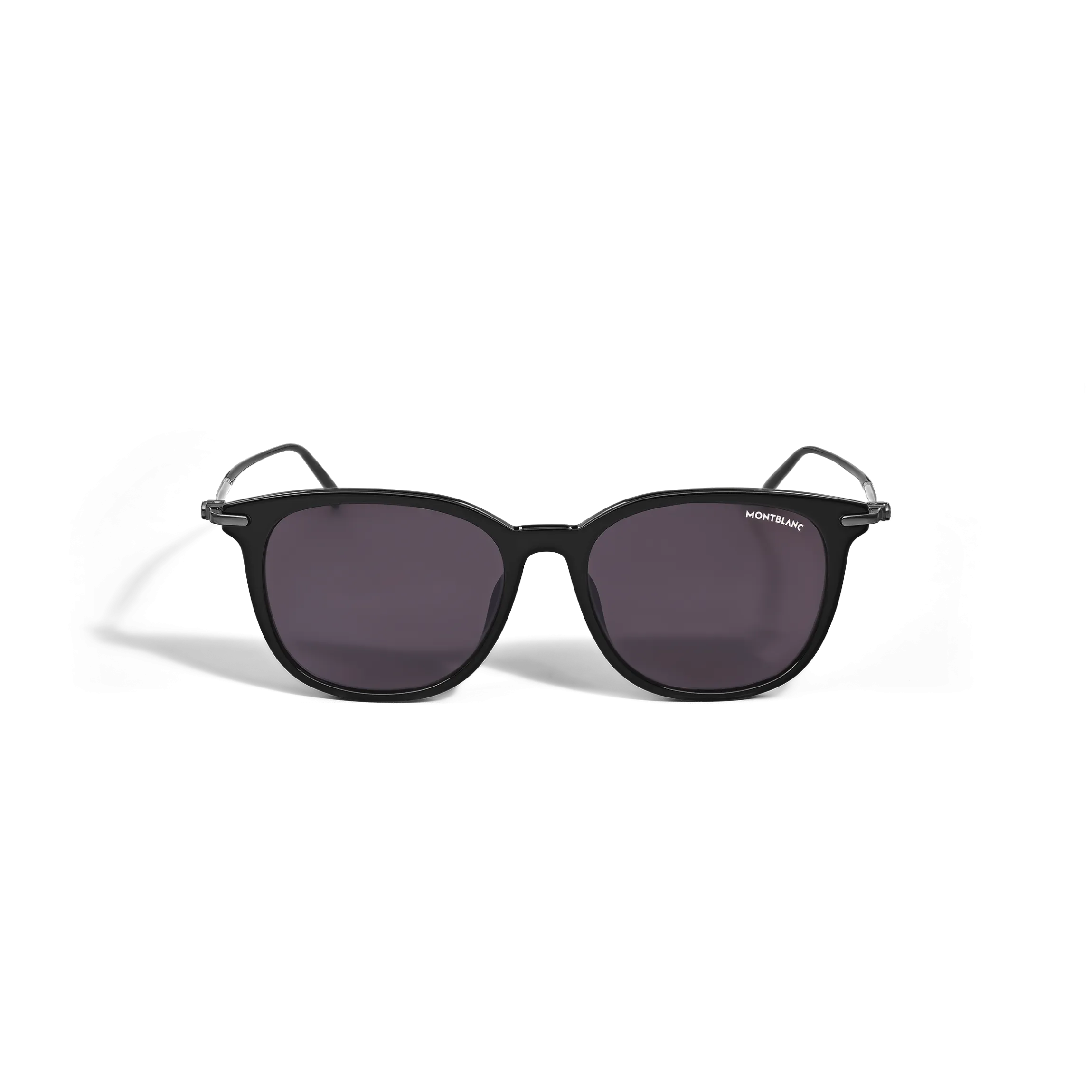 Rectangular Acetate Black Frame Sunglasses