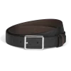 Rectangular 30 mm Reversible Belt in Sartorial Leather