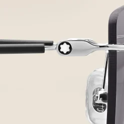 Rectangular Sunglasses with Silver Col Metal Frame