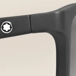 Rectangular Sunglasses with Black Acetate Frame