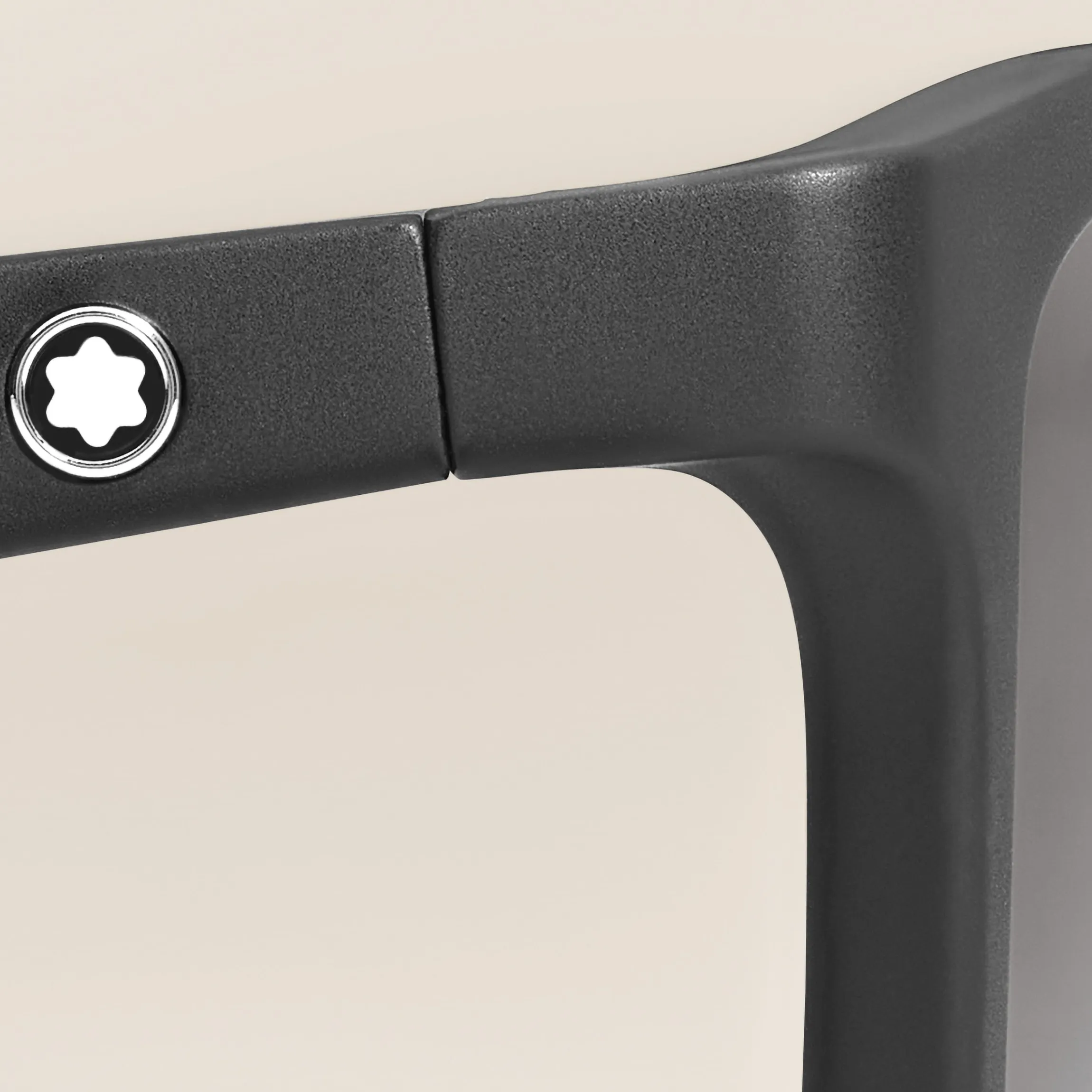 Rectangular Sunglasses with Black Acetate Frame