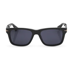 Rectangular Sunglasses with Black Coloured Acetate Frame