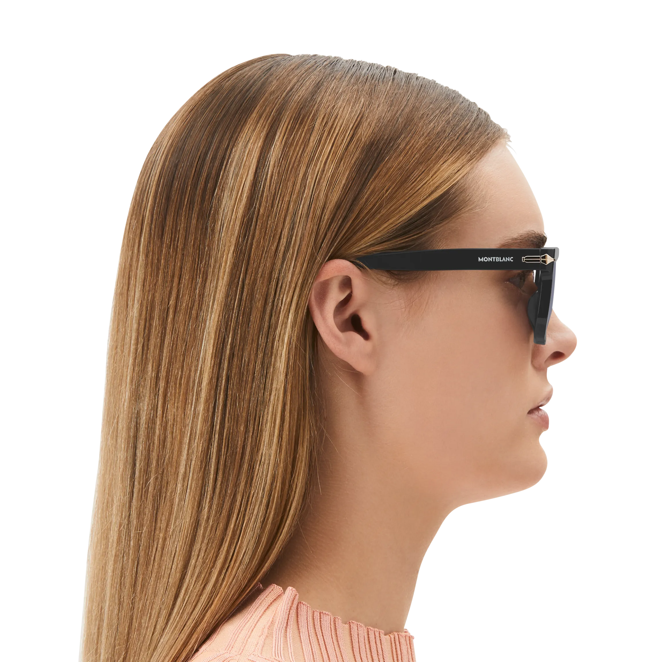 Rectangular Sunglasses with Black Coloured Acetate Frame