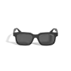 Rectangular Sunglasses with Black Coloured Acetate Frame