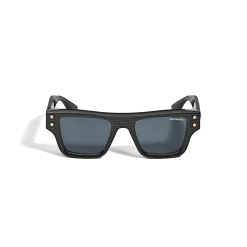 Rectangular Sunglasses with Black Coloured Acetate Frame